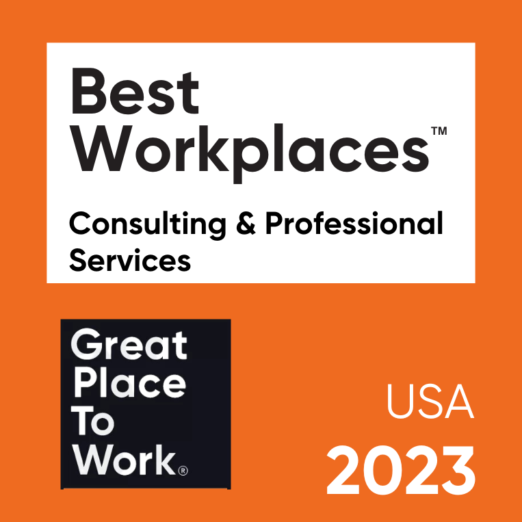 Great Place To Work Best Workplaces Consulting & Professional Services 2023